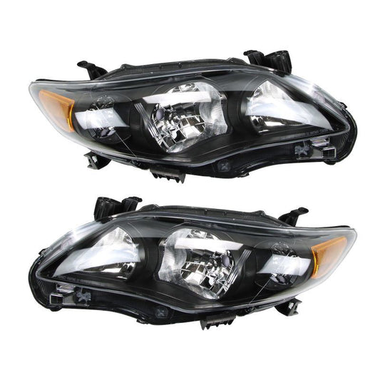 Car Headlight Assembly for 11-13 Toyota Corolla