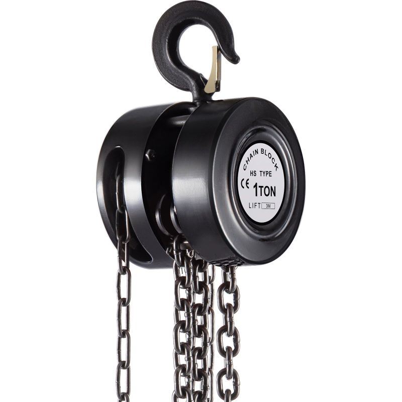 Hand Chain Hoist Chain Block W/Industrial-Grade Steel Construction for Lifting Good In Transport & Workshop